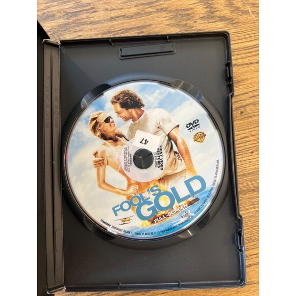 Fools Gold Full-Screen DVD 2008 Adventure Romance Movie Pre-Owned - Picture 2 of 3
